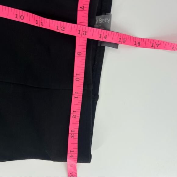 Sweaty Betty City Split Front Ponte Pant black sz 10 - Picture 8 of 9
